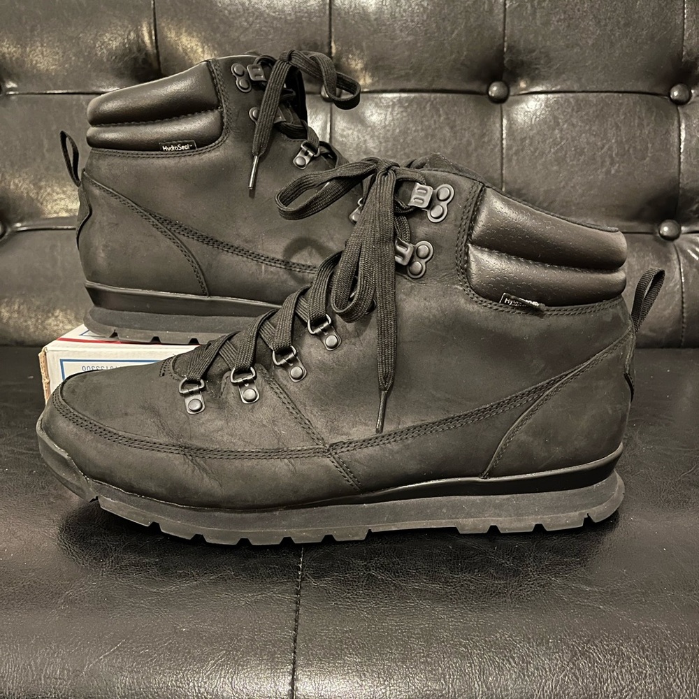 The North Face‎ Back-to-Berkeley Leather Hiking Boots Black Men’s 13